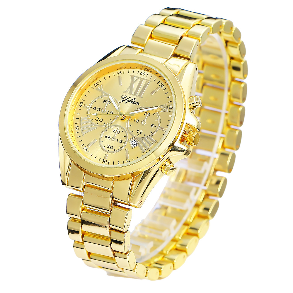 Couples Watch New Calendar Quartz Watch Business Couple Watch Gift Set Men's Watch Women's Watch