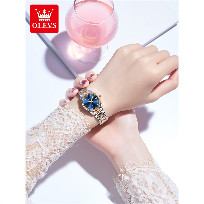 瑞士手表女士女款学生新款名牌防水轻奢小众女式机械表女-阿里巴巴