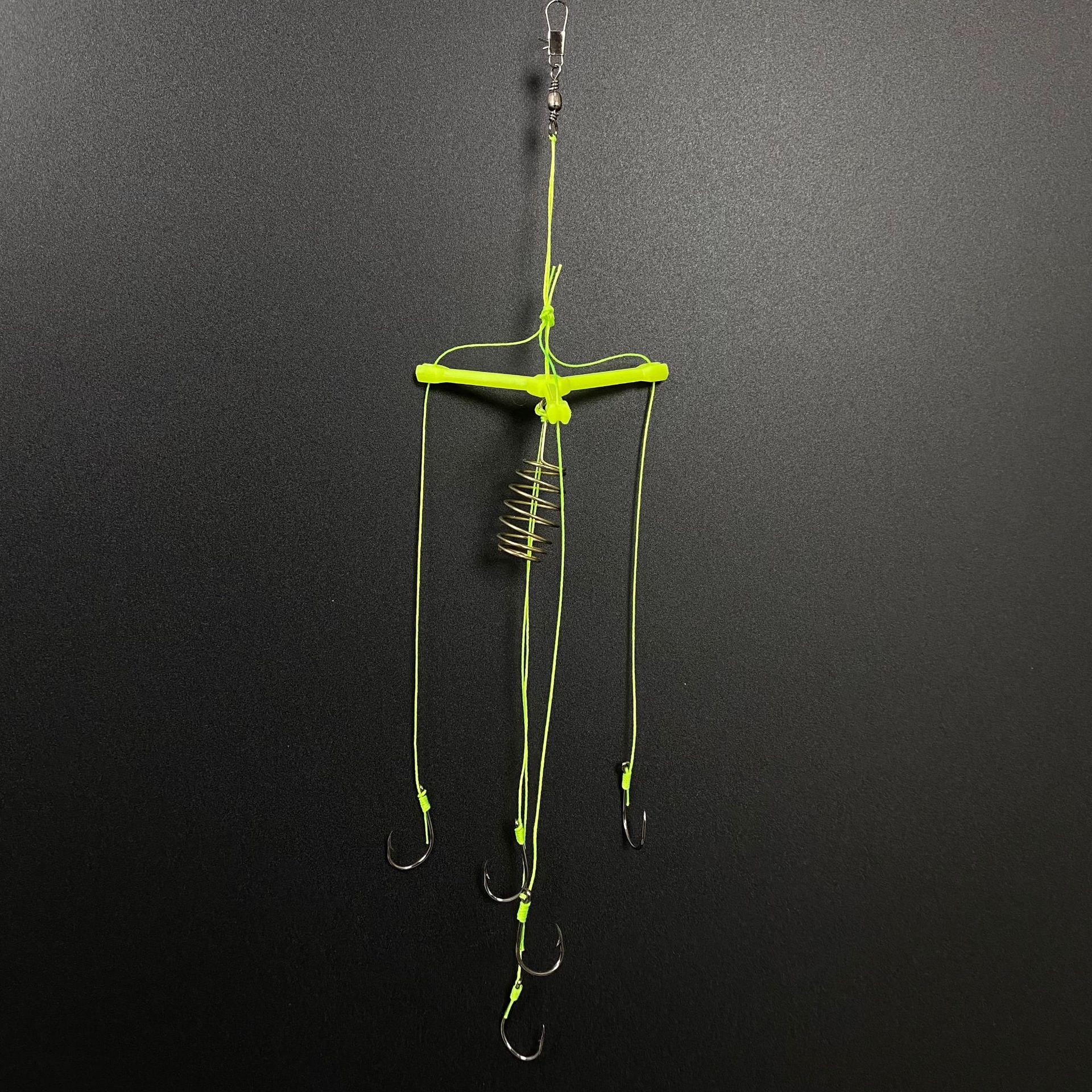 扁担钩三叉四叉天平钩花白鲢钩鲢鳙钓组防缠绕爆炸钩伊势尼鲢鳙钩