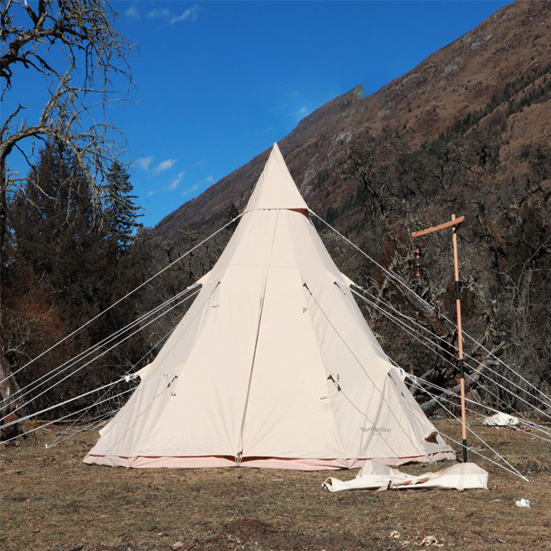 帐篷出租棉布露营帐篷租赁户外野营天幕蒙古包印第安帐篷-阿里巴巴