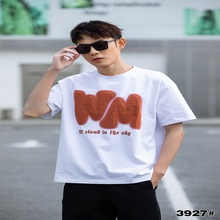 比森战狼广州尾货男装夏季短袖潮流韩版品牌折扣男士T恤工厂直销