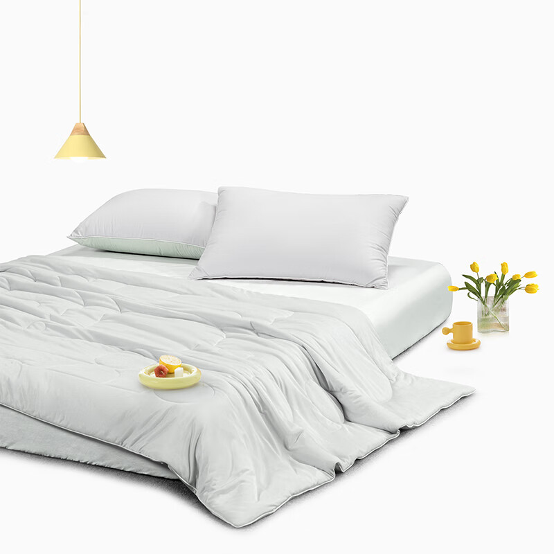 水星家纺床上用品夏凉被薄被凉感抗菌针织可迪仔全棉抗菌夏被