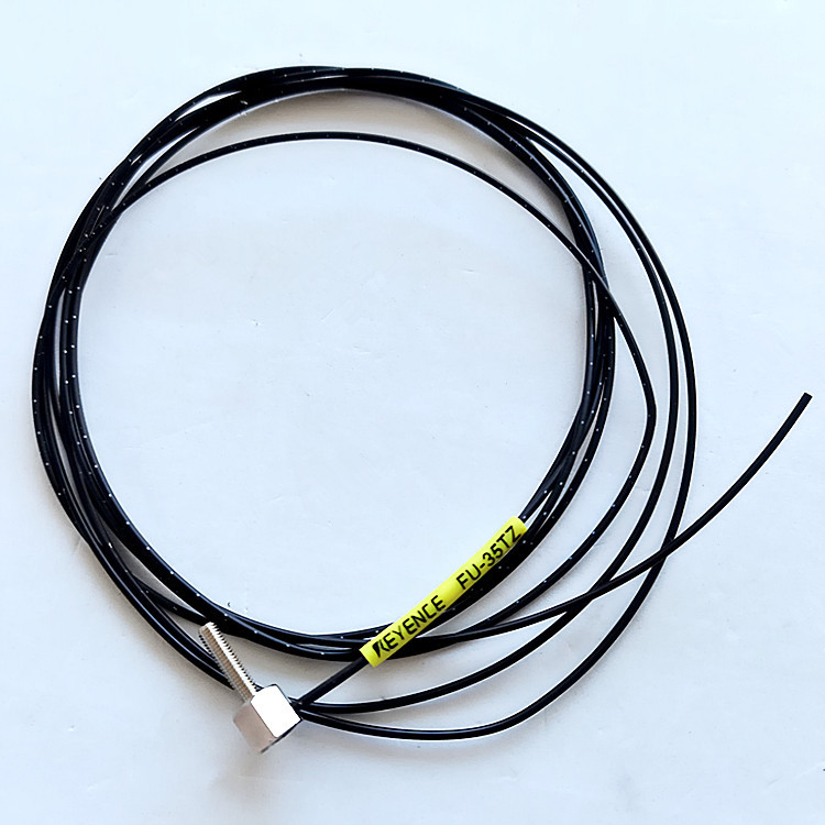 基恩士光纤传感器fu35tz同轴漫反射光纤检测头m3直角安装