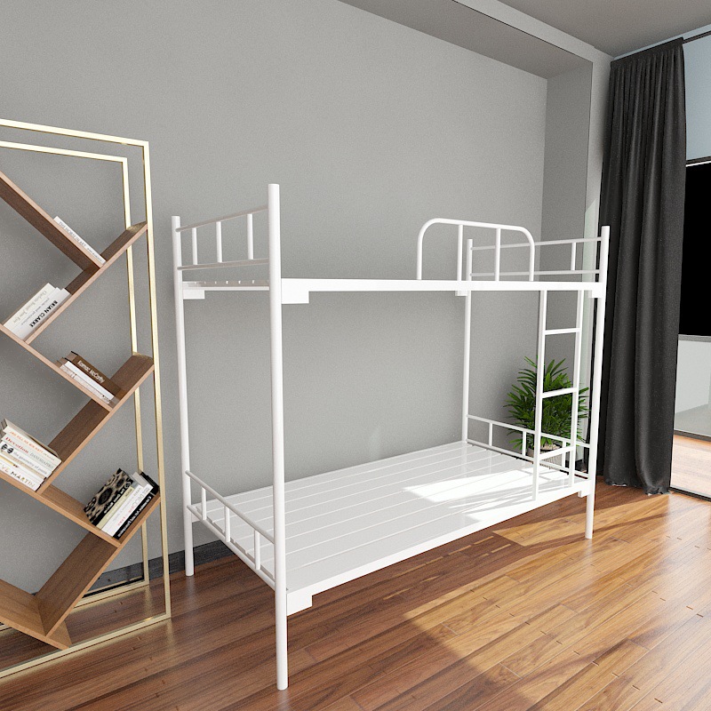 子母铁低床宿舍铺铁床电竞酒店床上床下空