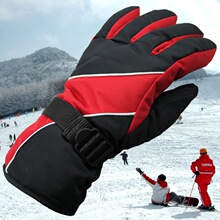 男士成人防风滑雪手套冬季加绒加厚保暖太空棉骑行手套厂一件批发