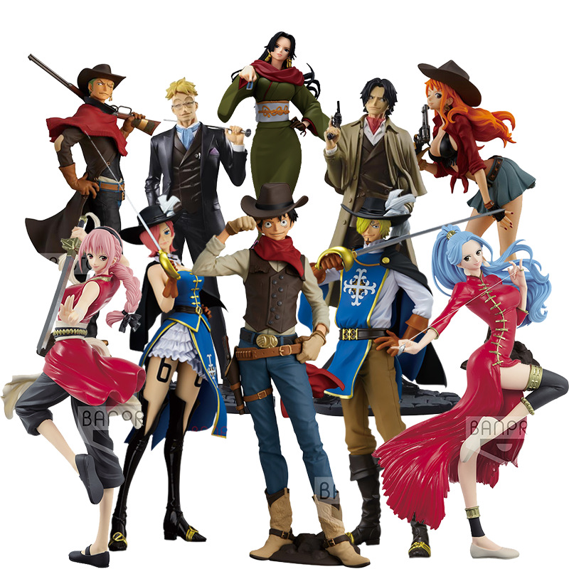 眼镜厂 海贼航海王 tcwj牛仔 路飞娜美索隆山治蕾玖女帝鹰眼手办