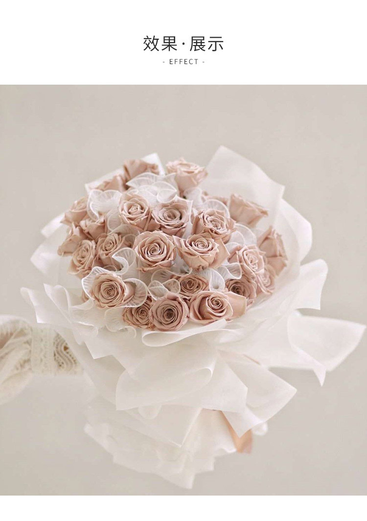 韩式波浪纱网鲜花花束包装网纱包花材料情人节玫瑰纱花艺花店资材