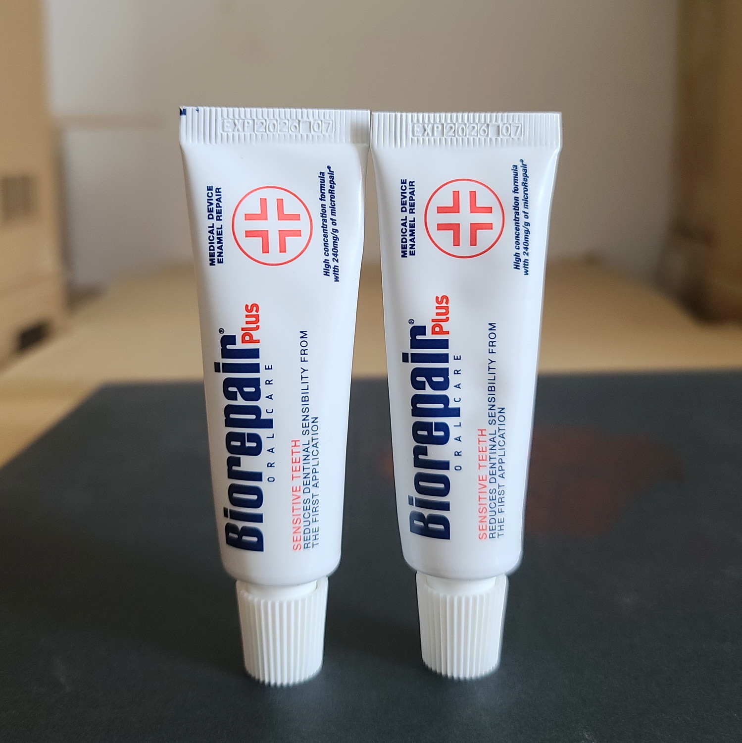 贝利达牙膏牙釉质修复牙膏15ml 抗敏加强plus便携出差意大利进口