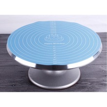 硅胶30cm圆形刻度垫揉面垫隔热垫餐垫 厨房用品 耐高温防滑垫现货
