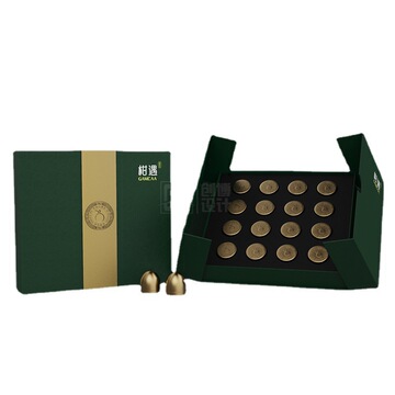 龙珠小罐装 普洱茶叶礼盒包装16粒小罐装 小青柑包装礼盒源头工厂