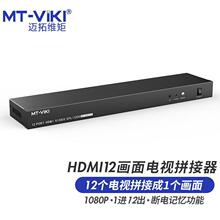 迈拓维矩 HDMI画面拼接器 高清电视拼接屏多屏宝控制盒 四八画面