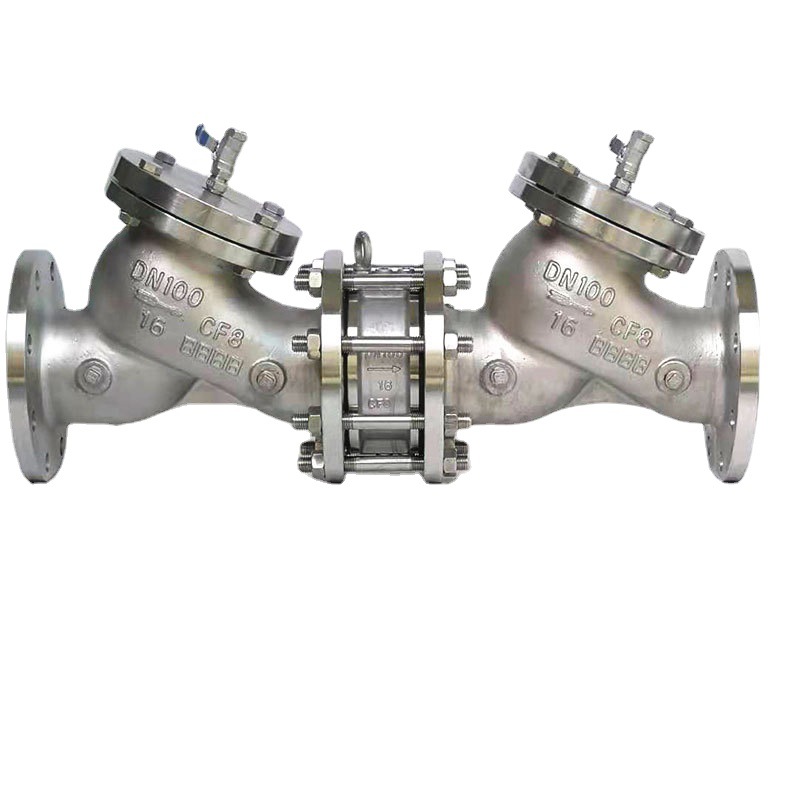304不锈钢防污隔断阀倒流防止器hs41x dn50 65 80 150 200-阿里巴巴