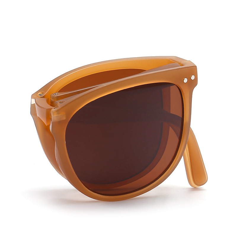 2022 New Folding Air Cushion Sunglasses Women's Fashion Easy Storage High Texture Driving Sunglasses Uv Protection