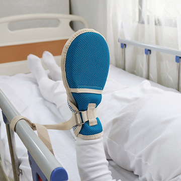 避免拔管防抓挠卧床老人约束避免自伤病人医院手腕固定约束手套