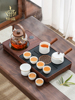 Kungfu Online tea set one suit fully automatic household Make tea small-scale Light extravagance tea tray teapot