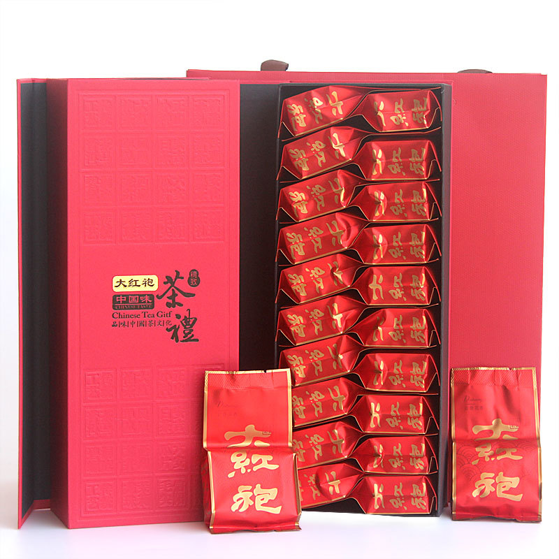 大红袍肉桂茶叶 正山小种浓香型红茶 金骏眉礼盒装铁观音节日送礼