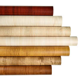 批发仿真木纹贴纸桌面翻新自粘加厚防水家私宝衣柜橱柜木门改色木