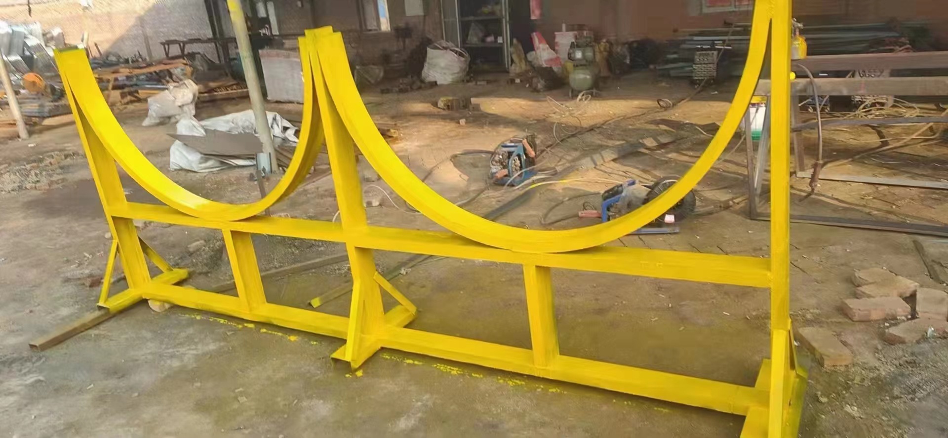 钢筋笼支架 建筑工地标准化钢筋堆码器 钢筋笼存放架钢筋架子