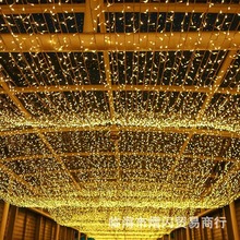 led灯串户外满天星彩灯圣诞婚庆商场吊顶橱窗布置串灯节日装饰灯