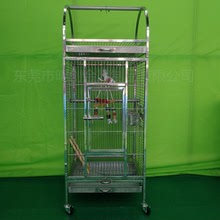 工厂直销不锈钢鹦鹉笼 台湾不锈钢鸟笼 大型鹦鹉繁殖笼
