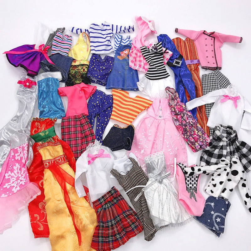 娃娃衣服30厘米洋娃娃玩具女孩公主换装娃娃时装短裙学生裙