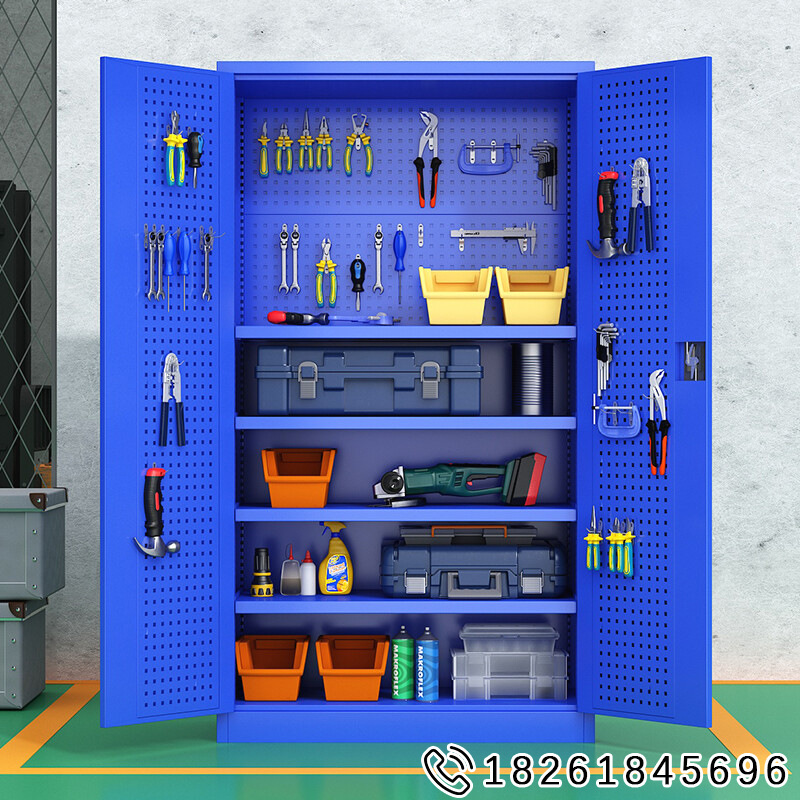 重型工具柜工厂车间用抽屉式储物柜收纳双开门刀具五金铁皮柜加厚