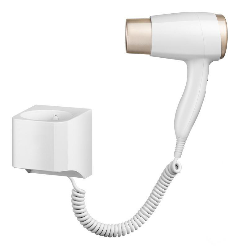 Home Use and Commercial Use Hotel Wall-Mounted Hair Dryer Guest Room Bathroom Wall-Mounted High Power Electric Hair Dryer