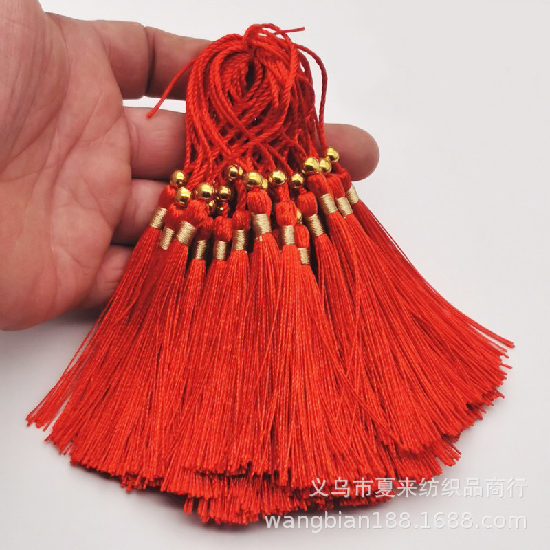 chinese style bookmark tassel fringe antique fan pendants decorative pendant handmade diy gift box invitation card wedding candies box material