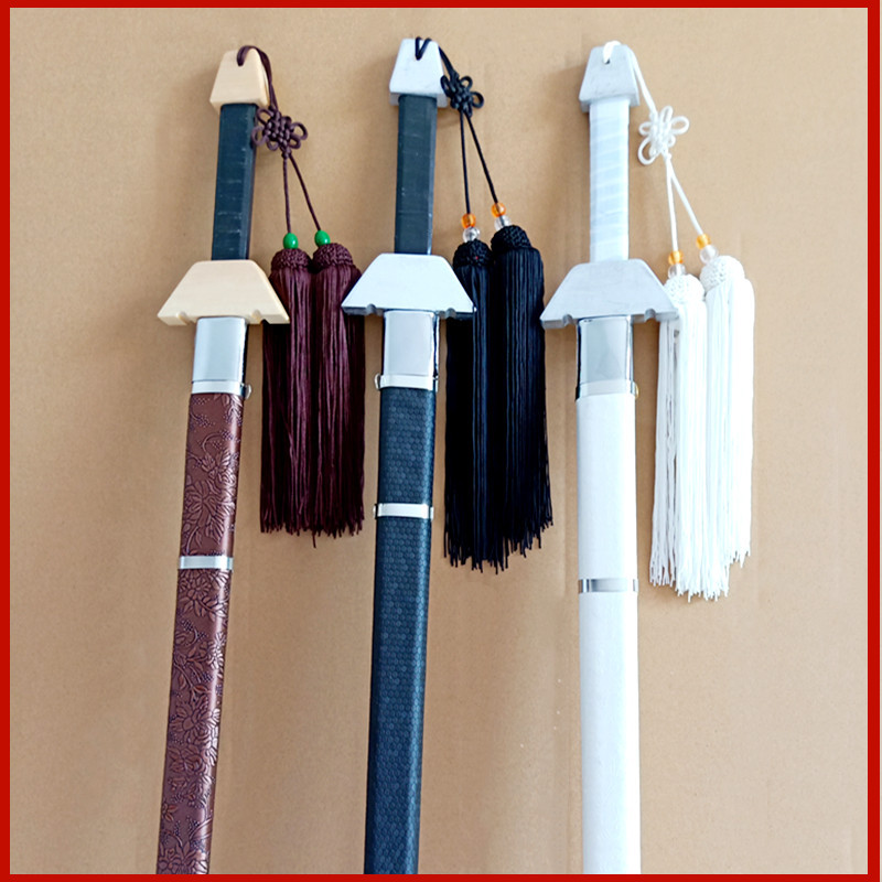 汉服道具剑影视古装舞蹈剑道玩具木头木刀学生武术训练木剑未开刃