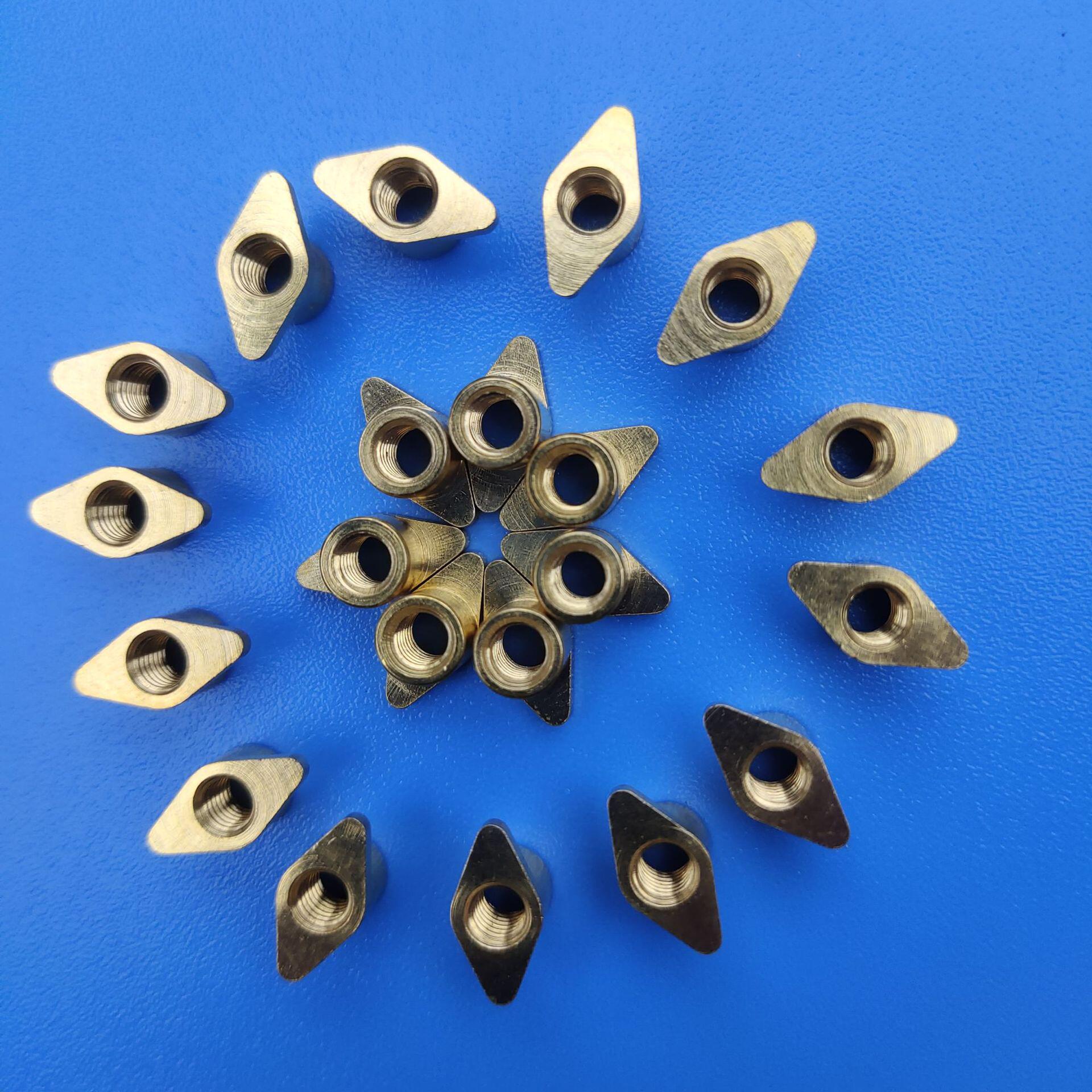 定制菱形螺母 椭圆m4异形螺母 同步带螺母atn10atn20同步带螺母