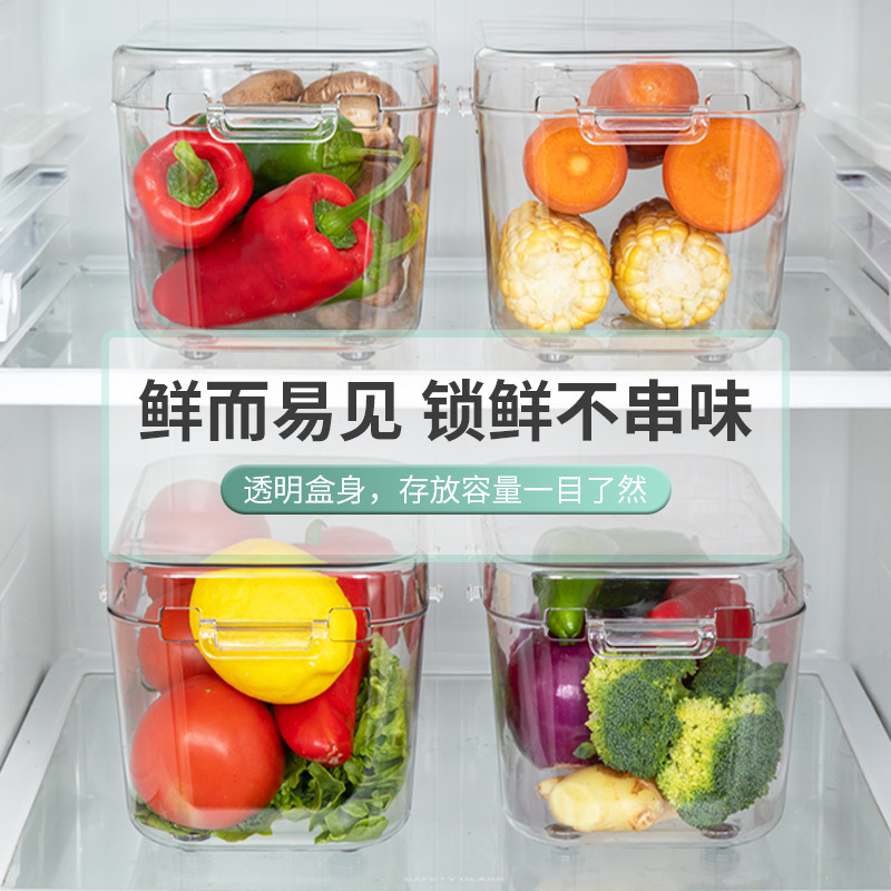 New Chopper Transparent Storage Box Chopper Salad Shredding Machine Dicer Kitchen Multi-Functional Chopping Artifact
