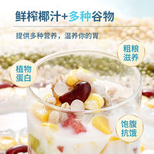 海南特产椰奶清补凉280/罐装谷物代餐植物蛋白果味饮料