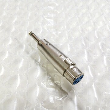 35mm插头音频转换插头xlr卡侬转接trs大二
