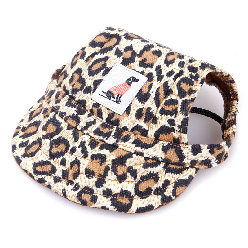 Cross-Border Hot Sale Dog Cat Pet New Baseball Cap Hat New Teddy Sunshade Breathable Peaked Cat Hat