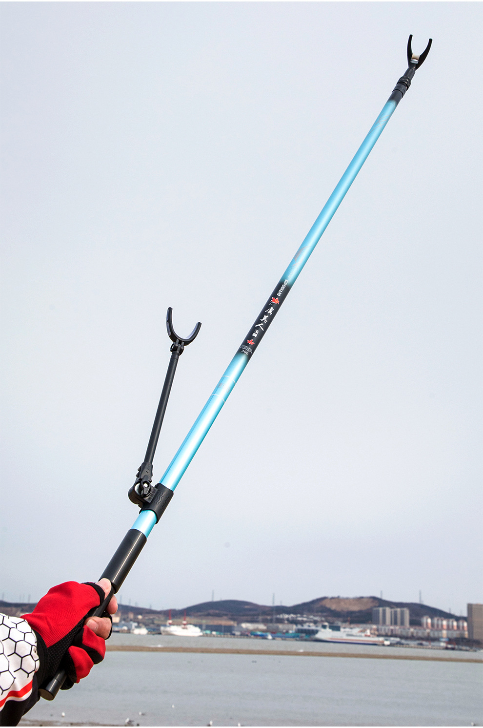 博菲特炮台支架钓鱼架杆支架地插鱼竿台钓支架大物竿超轻超硬夜光