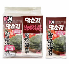 超友味16g（2g*8小包）岩烧海苔袋装原味番茄味休闲儿童即食海苔