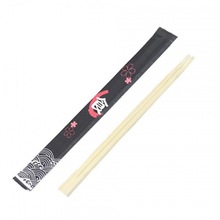 一次性筷子商用连体双生筷独立纸包筷饭店外卖寿司日式料理纸套筷