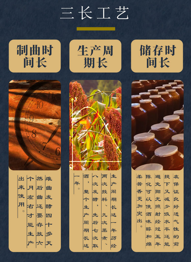国台53度酱香型高度白酒 贵州坤沙酒 千里江山馆藏 500ml/瓶