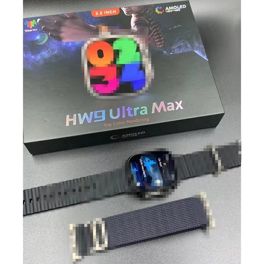 Cross-Border Hw9ultra Max Smart Watch Bluetooth Call Compass Watch8ultra Watch S8ultra