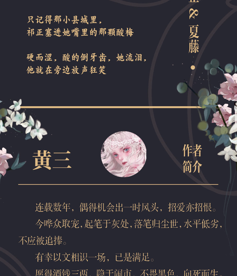 酸梅黄三著晋江文学青春校园畅销实体小说书新增番外4