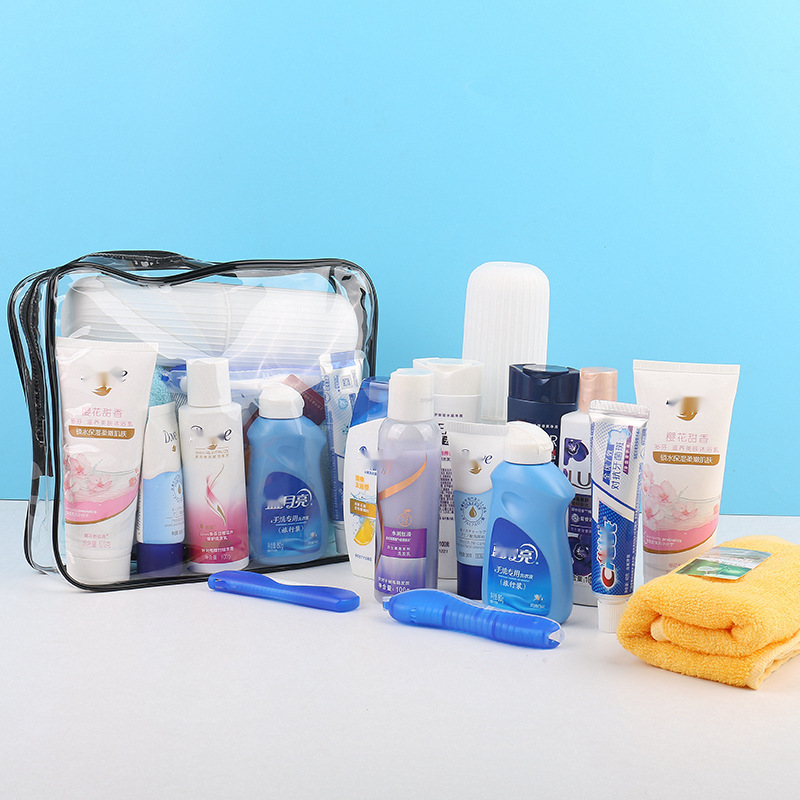 旅行洗漱包出差洗漱套装男女便携洗护日用全套洗发水沐浴露准备品