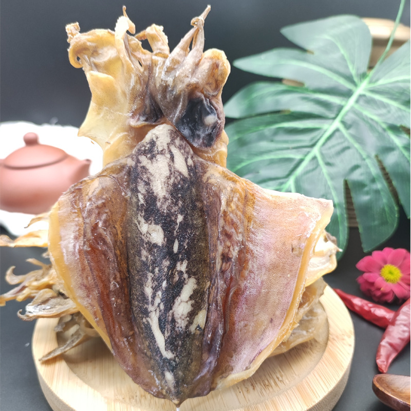 中号墨鱼干500g10-13只北海晒场批发广西海鲜海产品干货木鱼目鱼