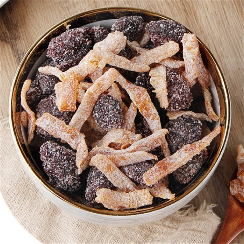 陈皮冰糖杨梅500g九制杨梅干梅子蜜饯果干蜜饯果脯休闲零食50g