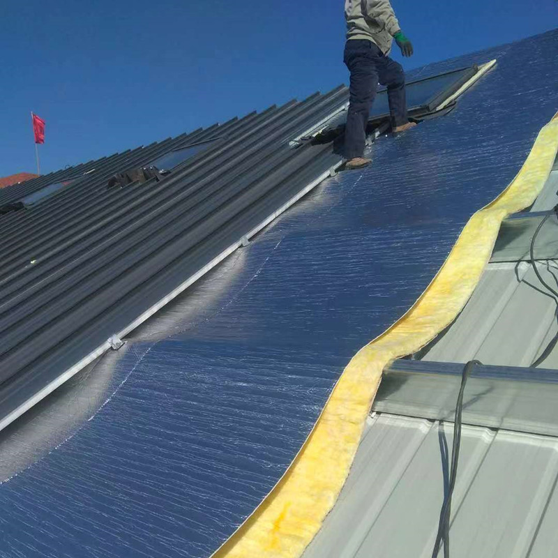 a级阻燃小气泡铝隔热毯 屋顶地面钢结构厂房隔热保温