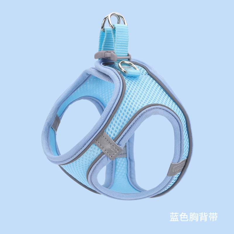 Vest-Style Cat Pulling Rope Dog Rope Chest Strap Reflective Cat Rope Pet Supplies Wholesale