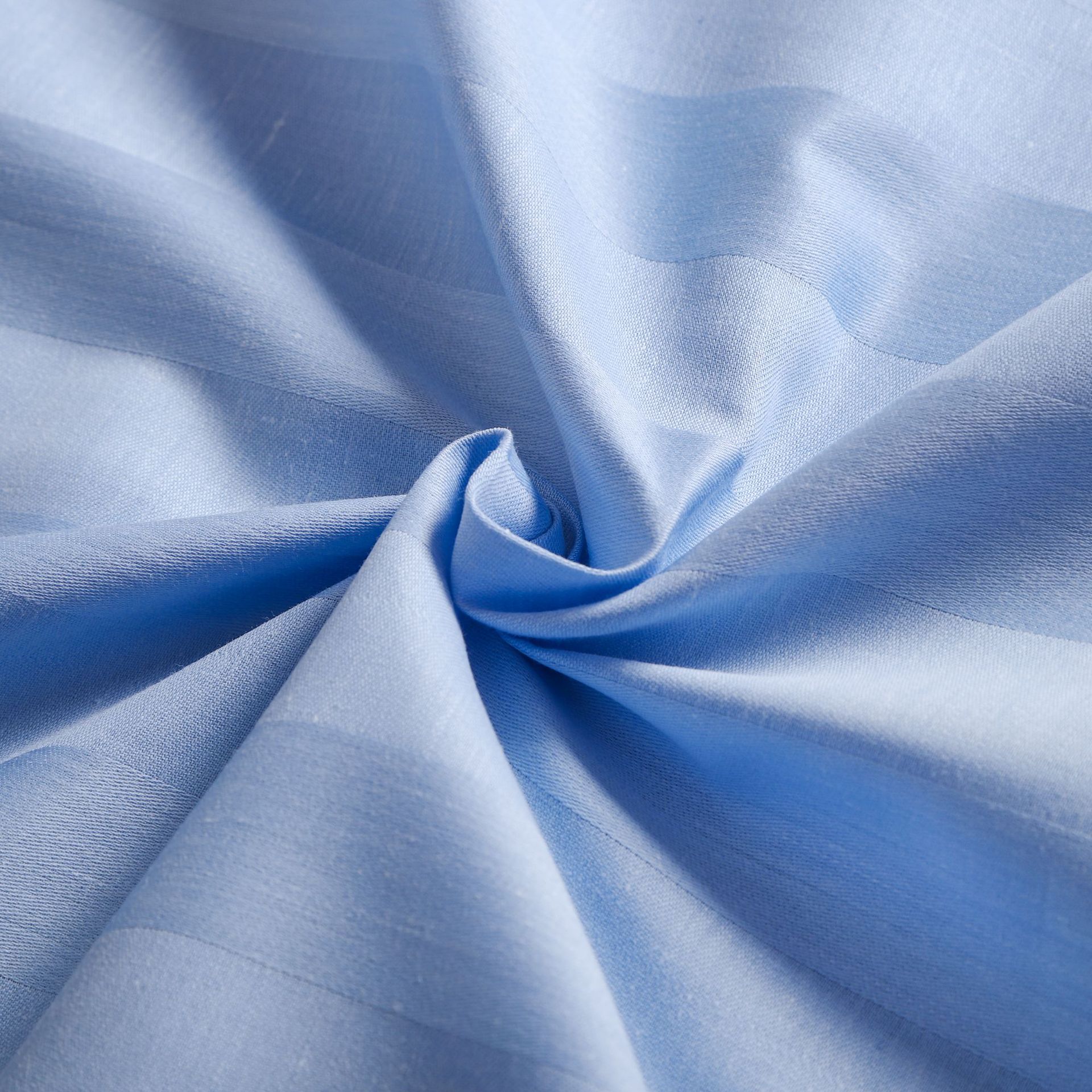 宾馆酒床品面料 全棉普通加密1cm缎条3cm缎条布床单面料