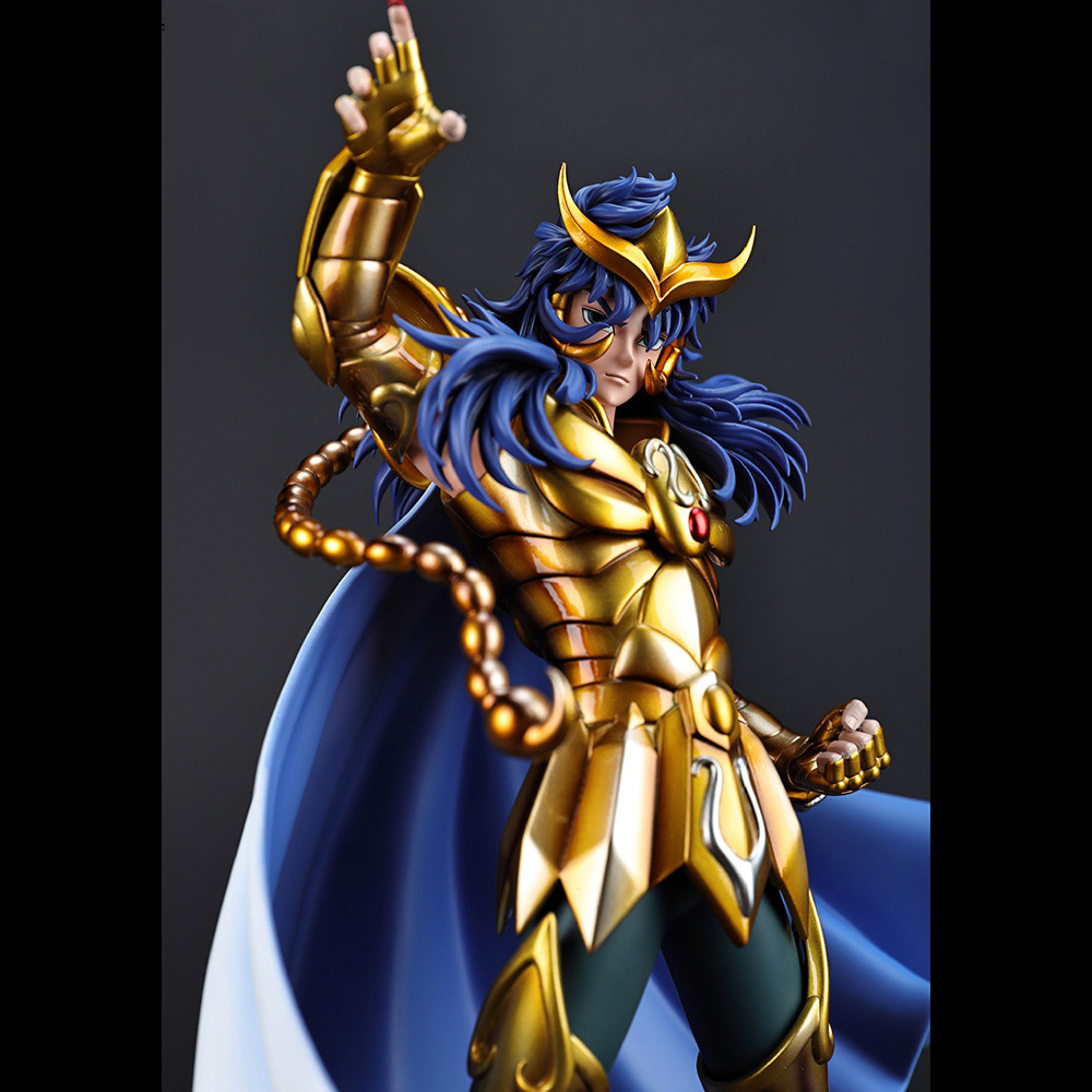 三雷gk 工厂黄金圣斗士星矢 圣衣蓝色 天蝎座gk手办模型