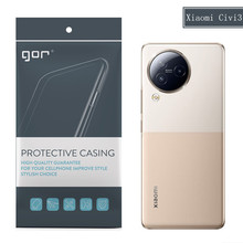 GOR 适用Xiaomi Civi3保护壳手机保护套小米Civi3透明TPU软壳