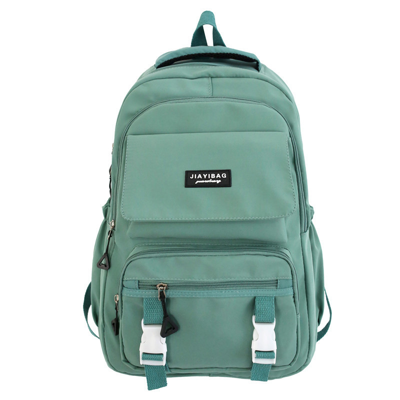 Foreign Trade New Large Capacity Backpack Fashionable All-Match Backpack Schoolbag Simple Multi-Functional Early High School Student Bag