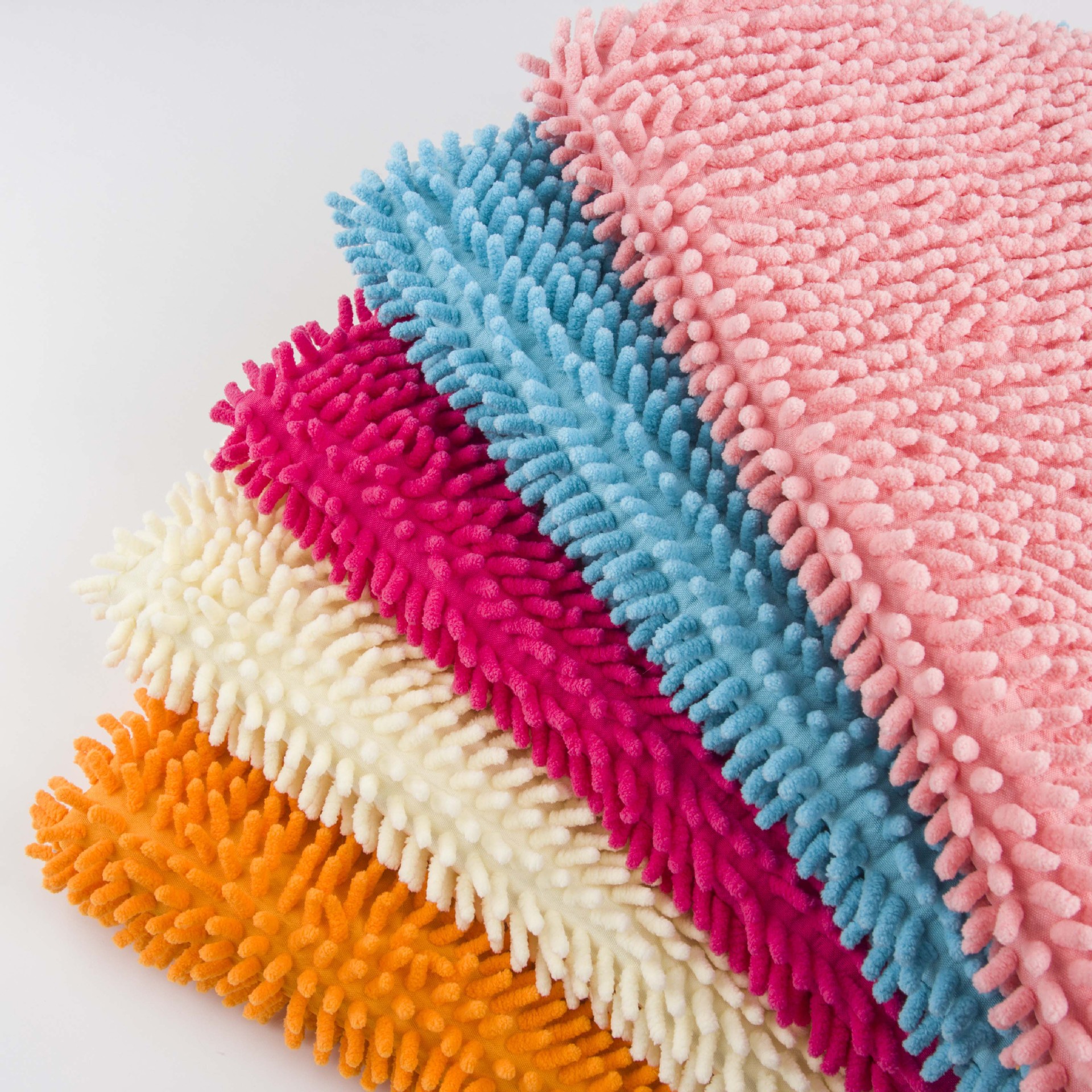 雪尼尔拖把绒 吸水清洁面料 汽车清洁雪尼尔绒 玩具手套 大量现货